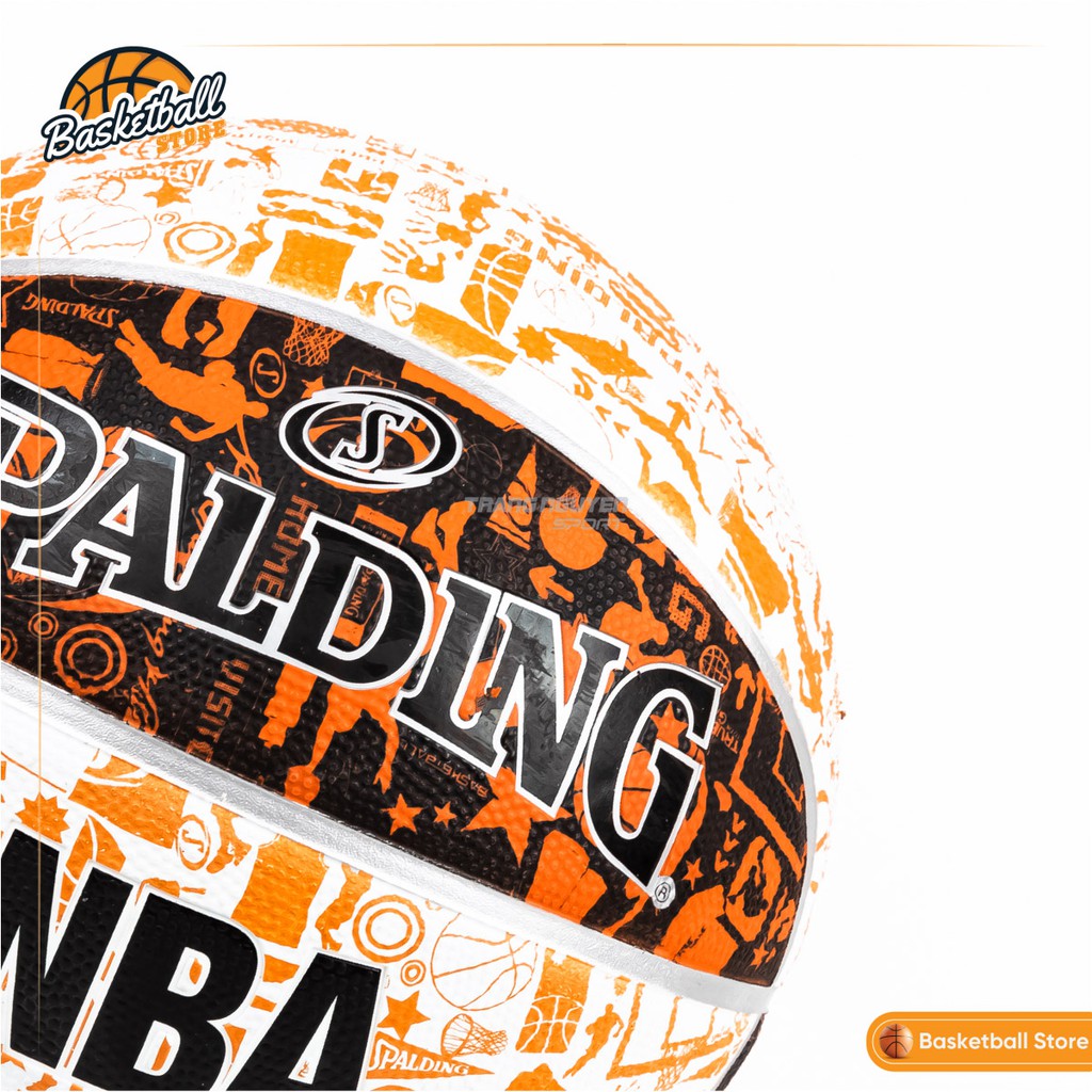 Quả bóng rổ Spalding NBA GRAFFITI | mã 73-722Z (Outdoor)