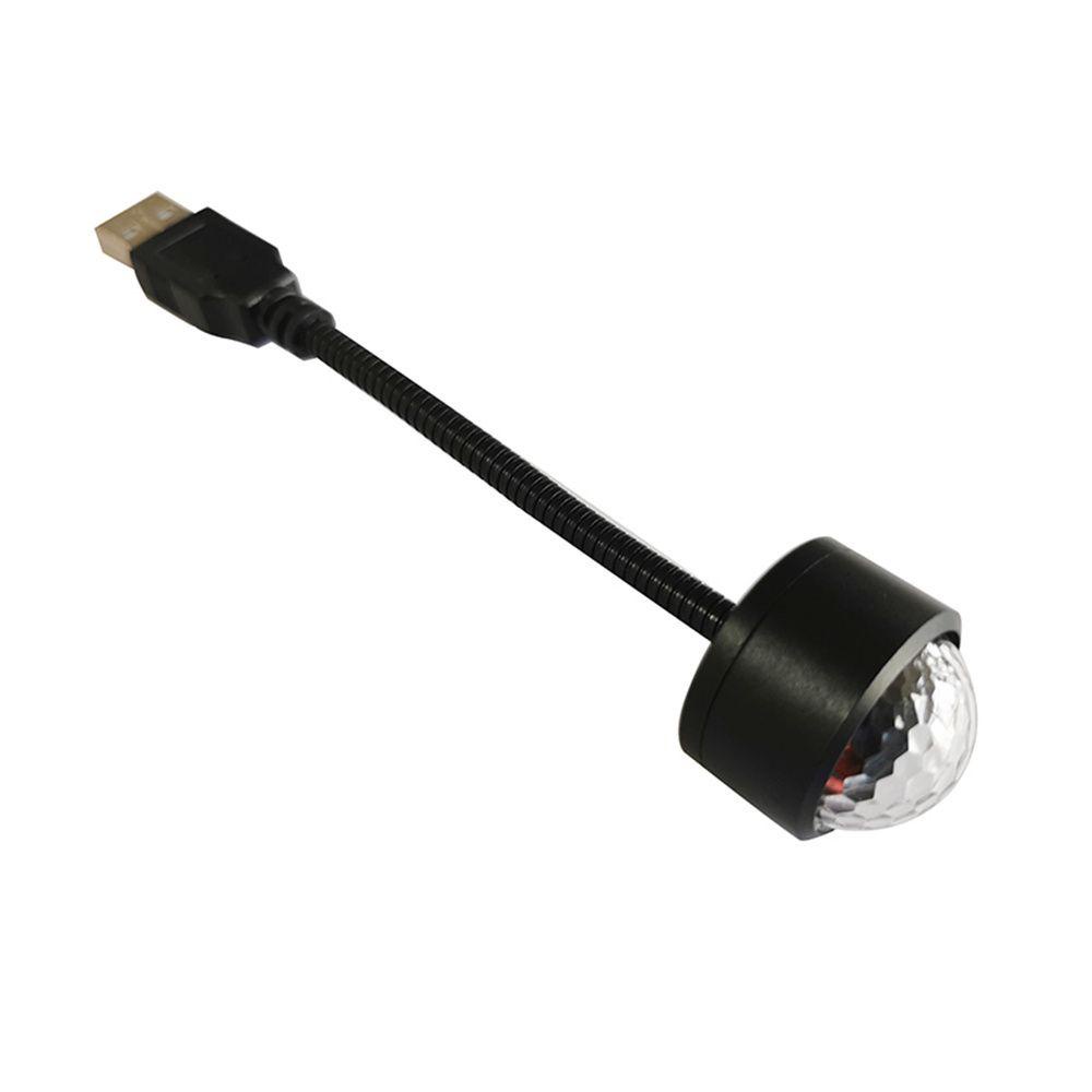 Đèn LED USB Trang Trí Nội Thất Xe Hơi Điều Khiển Bằng Giọng Nói Tiện Dụng