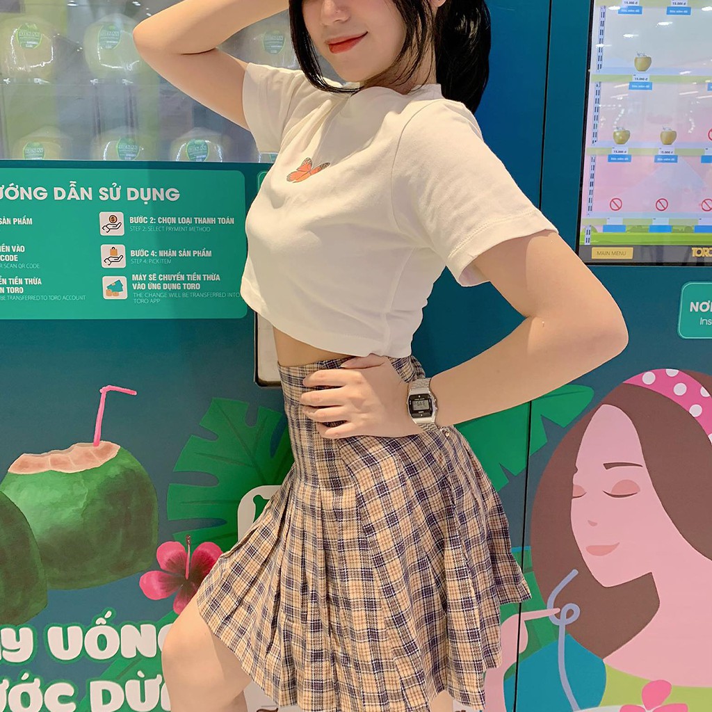Chân váy Caro Skirt