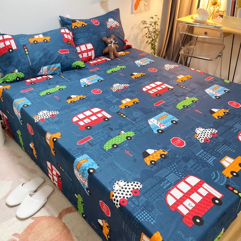 Ga Gối Poly Bộ Ga trải giường | Bộ Drap giường cho Bé - Nhiều mẫu ngộ nghĩnh ảnh thật - ZingZingMart