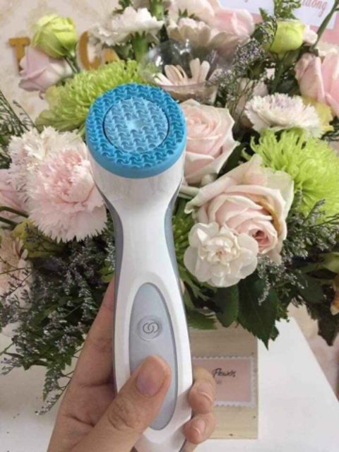 (Hàng Công ty-Nuskin_Bảo Hành 2 năm) Máy Rửa Mặt LumiSpa Nuskin + Sữa rửa mặt NUSKIN | BigBuy360 - bigbuy360.vn