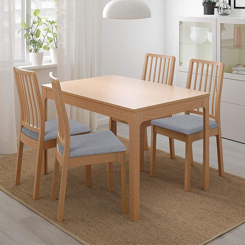 Vỏ Bọc Ghế Ngồi Bàn Ăn Co Giãn Tháo Rời Được Tiện Dụng