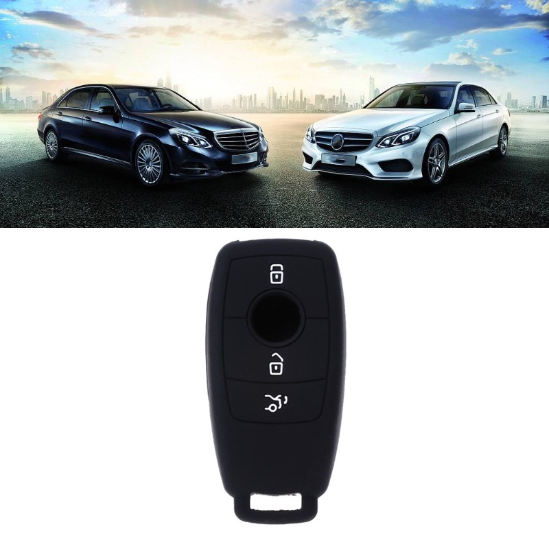 Vỏ silicon bảo vệ chìa khóa xe hơi Mercedes bnez w213 e200 e300 E400 E