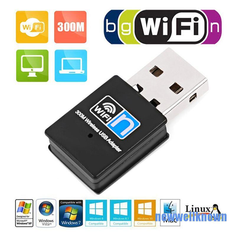 Usb Wifi Không Dây Newwellknown 0610 300mbps Wlan 802.11 B / G / N