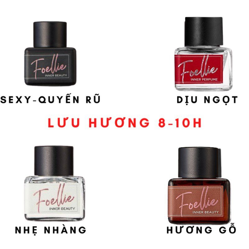 Nước Hoa Vùng Kín FOELLIE 5ml 🦋FREE SHIP🦋 Hương Nước Hoa Thơm Lâu Nhẹ Nhàng Quyến Rũ SONA