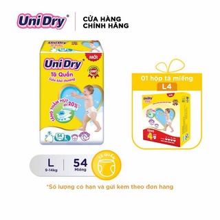 Tã quần unidry l54 1 bịch
