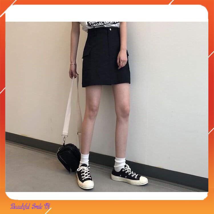 -Hàng nhập khẩu 💖💖 QUẦN GIẢ VÁY KAKI TÚI HỘP NỮ (BOX SKIRT) - (Sp sẵn) Liên hệ mua hàng  084.209.1989