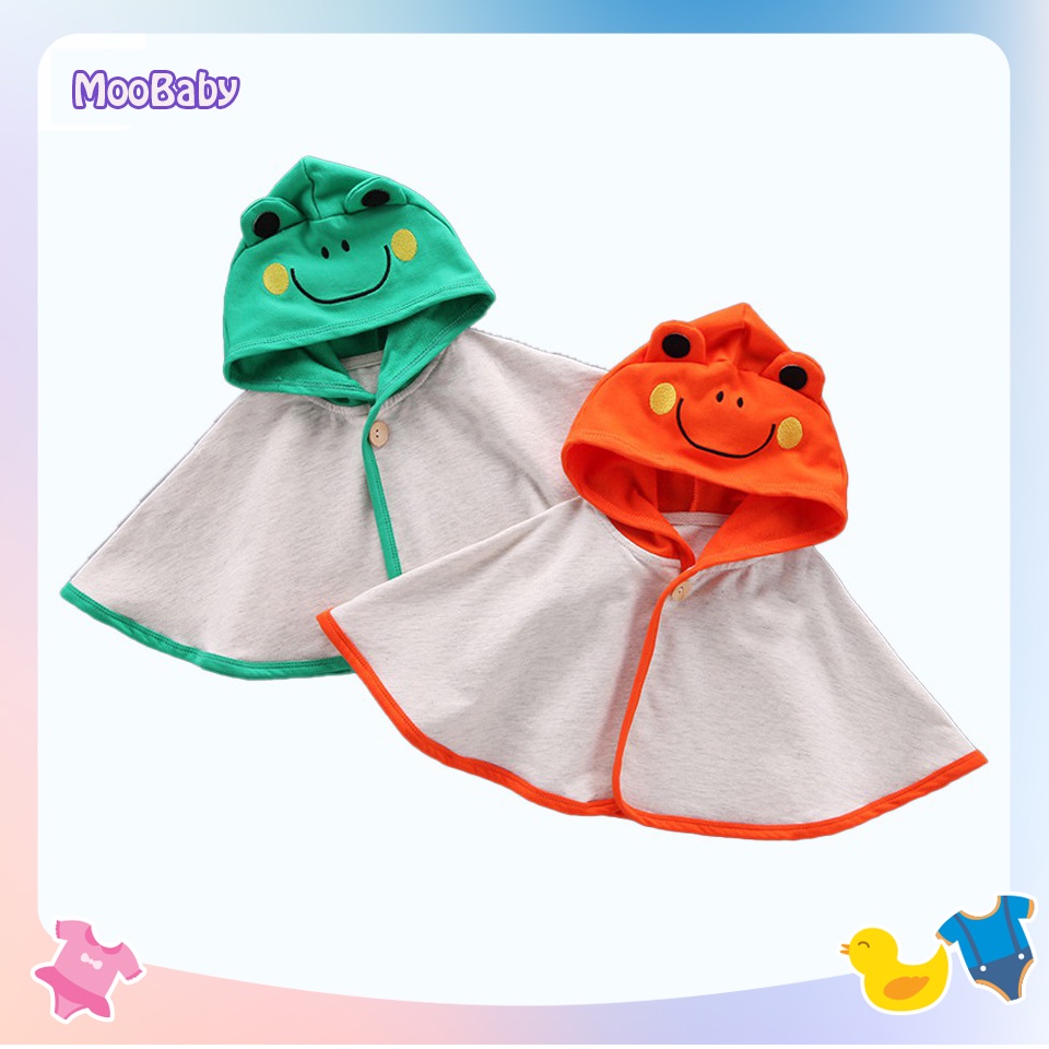 Áo Chống Nắng Cho Bé Trai, Gái Mặc Đều Xinh áo chống nắng con ếch Chất Cotton Da Cá Cao Cấp - MOOBABY SHOP