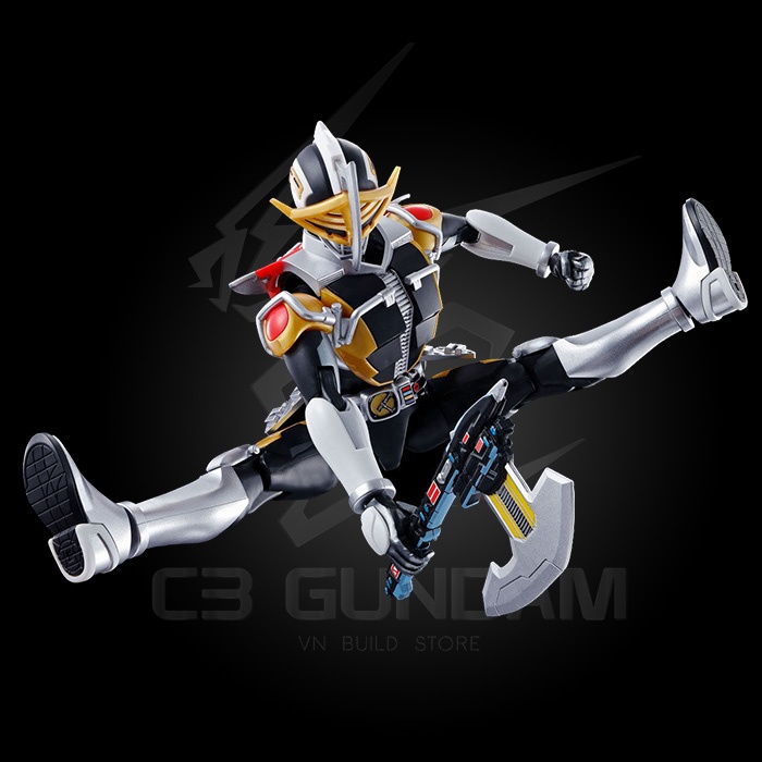 [BANDAI] MÔ HÌNH LẮP RÁP GUNDAM FIGURE RISE STANDARD MASKED RIDER DEN-O AX FORM &amp; PLAT FORM [P-BANDAI] GUNPLA NHẬT BẢN