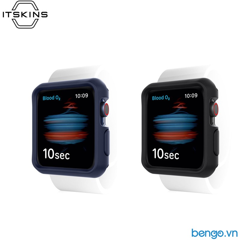 [Mã SKAMA07 giảm 8% đơn 250k]Bộ 2 Ốp Apple Watch 44mm ITSKINS Spectrum // Solid Antimicrobial