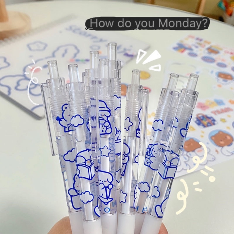 Buta cắt sticker hình gấu dễ thương