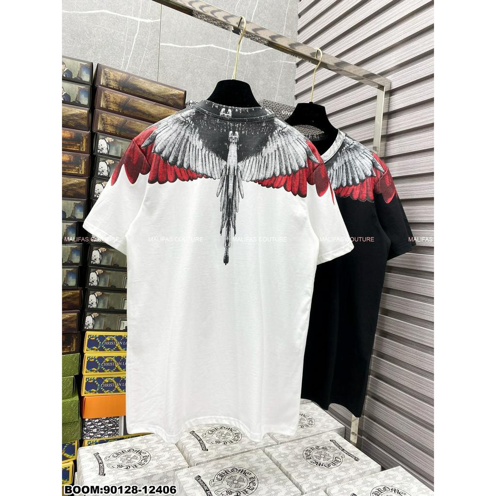 🔥Hot🔥Áo thun Marcelo Burlon cánh đỏ thiết kế hot trend Nam nữ New 2023