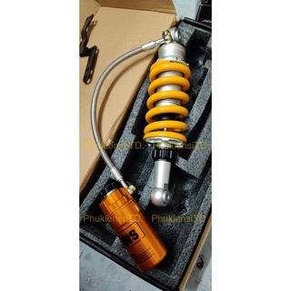 Phuộc sau Olong bình dầu lắp Raider Satria