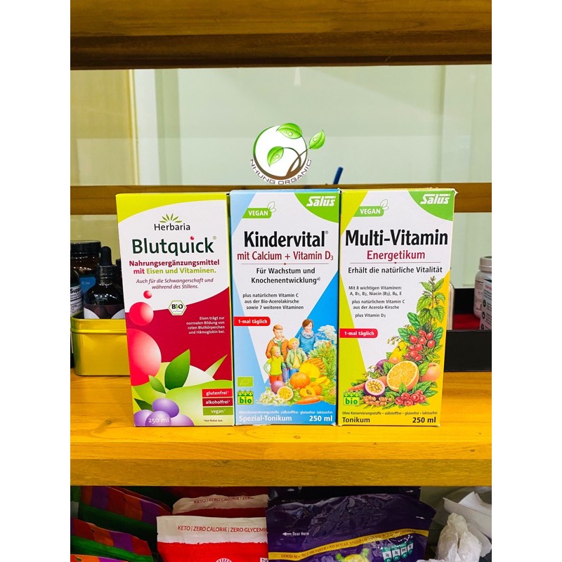 Sắt - vitamin - canxi hữu cơ