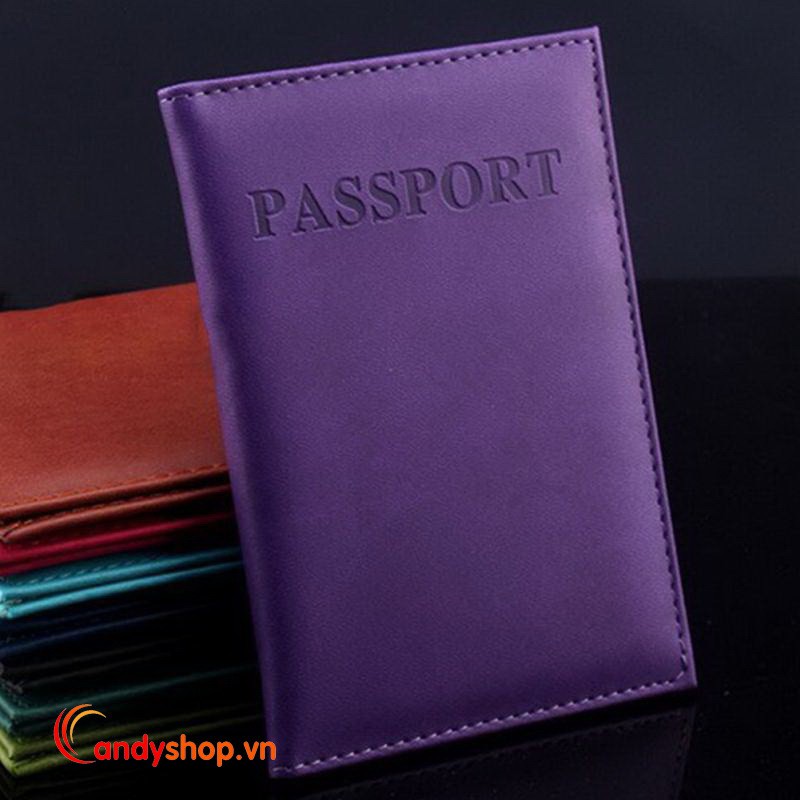 [Mã ICB1219 giảm 25% đơn 50K] Ví hộ chiếu - vỏ bọc passport cover travel PP25 bởi candyshop88
