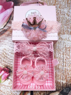 Set băng đô kèm vớ cho bé