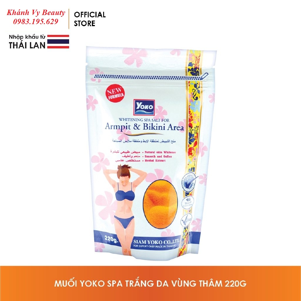 Muối Tắm Yoko Spa Salt 220g