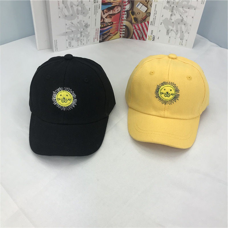 Mũ Bóng Chày Màu Trơn Thời Trang Cho Bé Trai Và Bé Gái