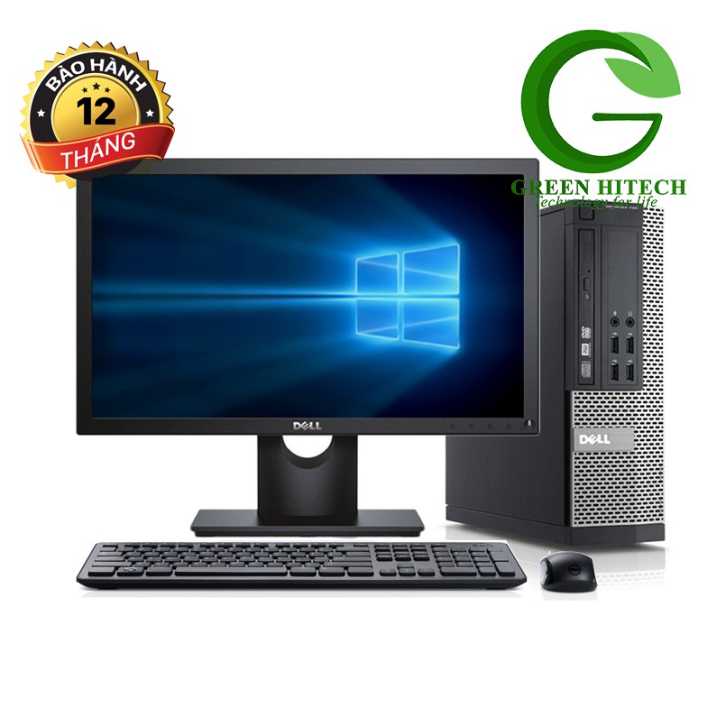 BẢO HÀNH 12 THÁNG - FULL BỘ MÁY TÍNH PCDell (I5-2400/4GB/500GB/LCD 19″) + FREE PHÍM CHUỘT DELL