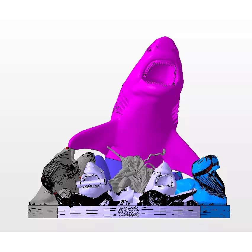 File in 3D  Kisame - Naruto