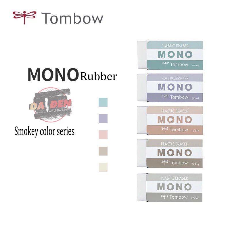 [DA ĐEN] Gôm Mono Graph Giới Hạn Màu Khói Tombow Smoky