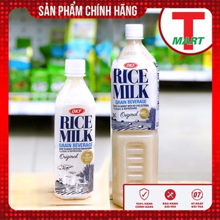 Nước Gạo Rang Hàn Quốc Rice Milk - Vị Ngọt Tự Nhiên, Không Thêm Đường - Chai 500ml/1.5L - 091599