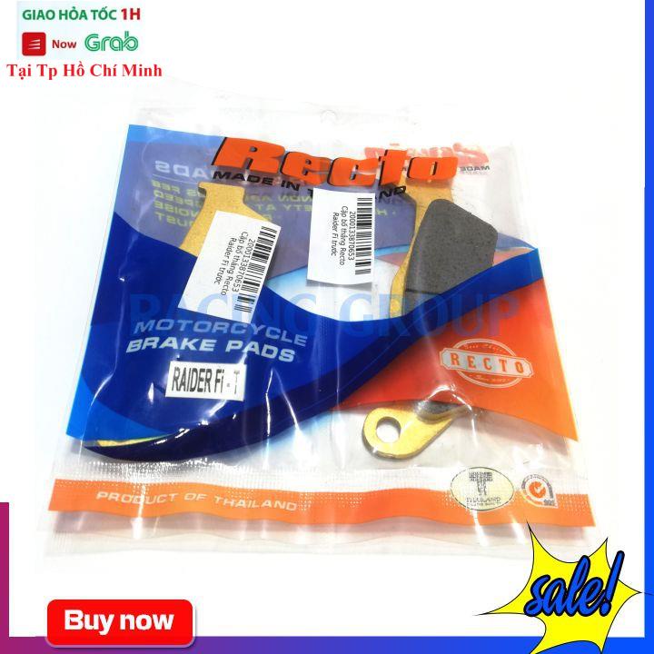 Bố Thắng Xe Máy Recto Cho Raider FI Gắn Trước Cực Chất