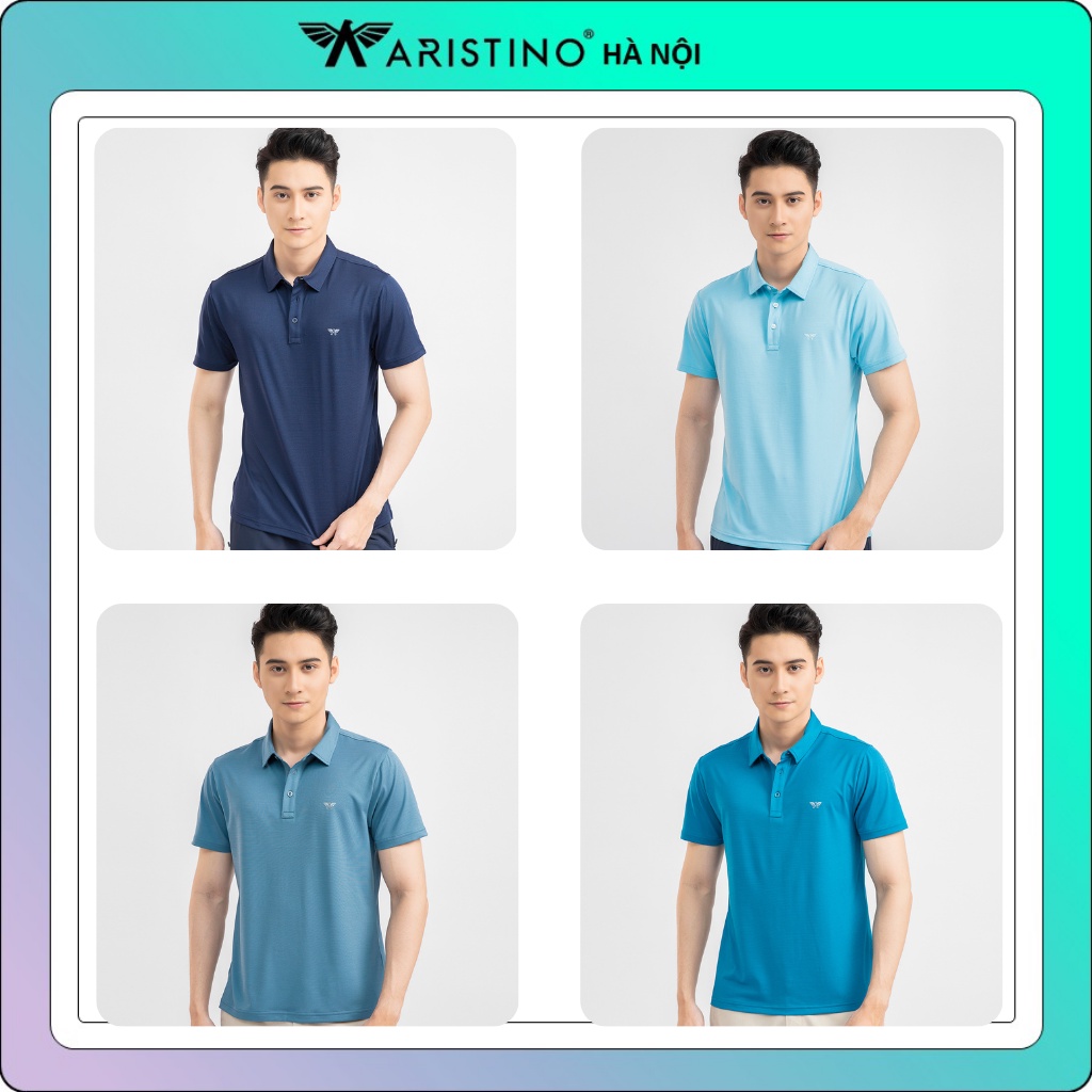 Áo polo , áo thun nam ARISTINO cao cấp có cổ thoáng mát lịch lãm Aps012S1