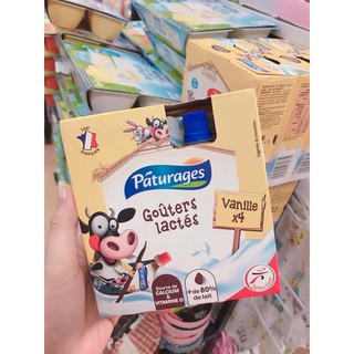 Váng sữa Mont Blance và Paturages (Hộp 4 gói)