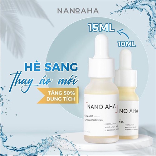 ✅  Serum Nano Aha Khử Thâm Nano Aha - 7 Ngày Hiệu Quả