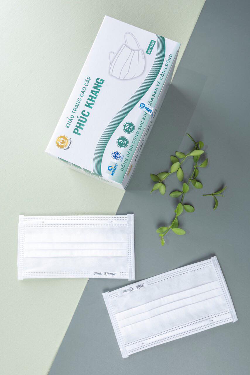KHẨU TRANG Y TẾ CAO CẤP PHÚC KHANG( HÔP 50 CÁI) | BigBuy360 - bigbuy360.vn
