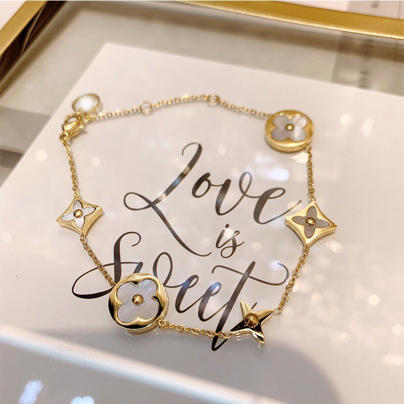 Dây chuyền/Bông tai/Lắc tay VL siêu xinh|Sang chảnh|Cá tính/Chất titan cao cấp không rỉ set\CÓ BẢO HÀNH