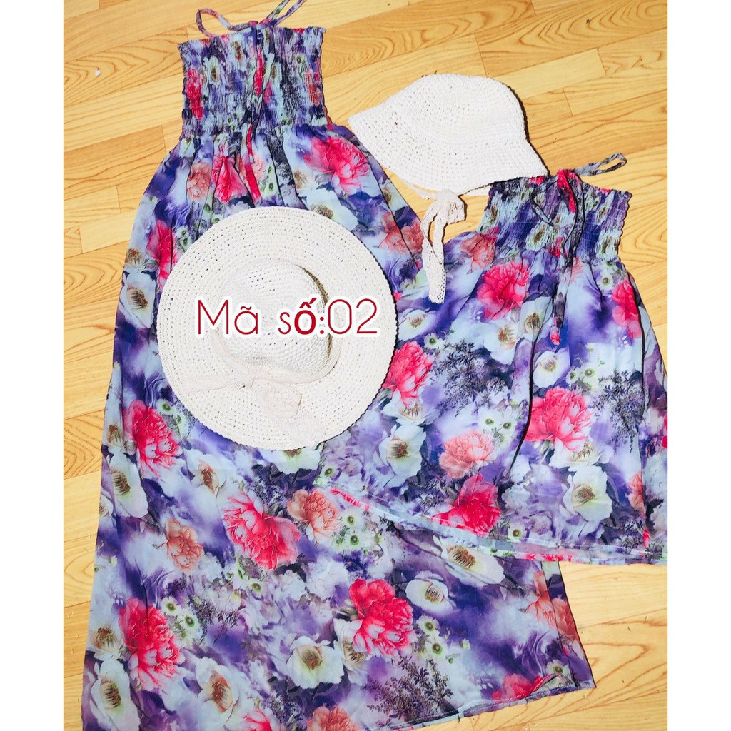 Set maxi mẹ và con gái [trên 20 màu] | BigBuy360 - bigbuy360.vn