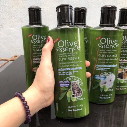 Sữa Tắm Chiết Xuất Olive Essence Cho chó mèo