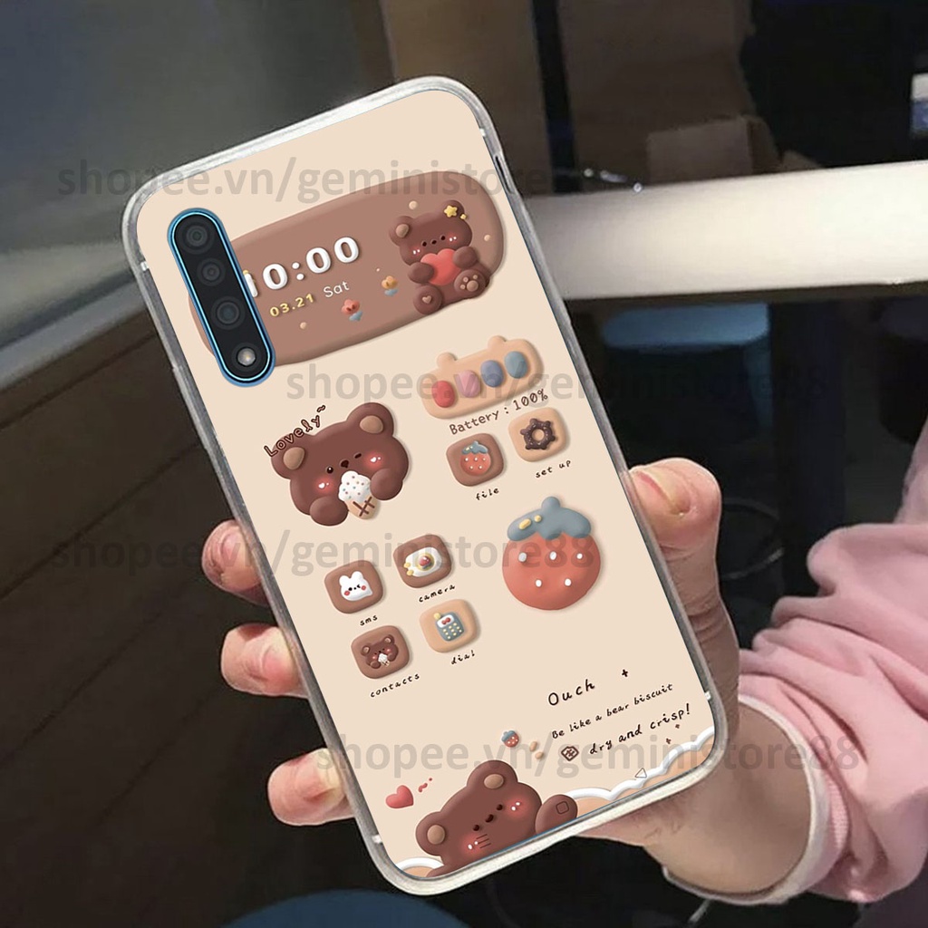 Ốp Vsmart Live in hình các icon gấu thỏ phi hành gia siêu cute đáng yêu, cá tính