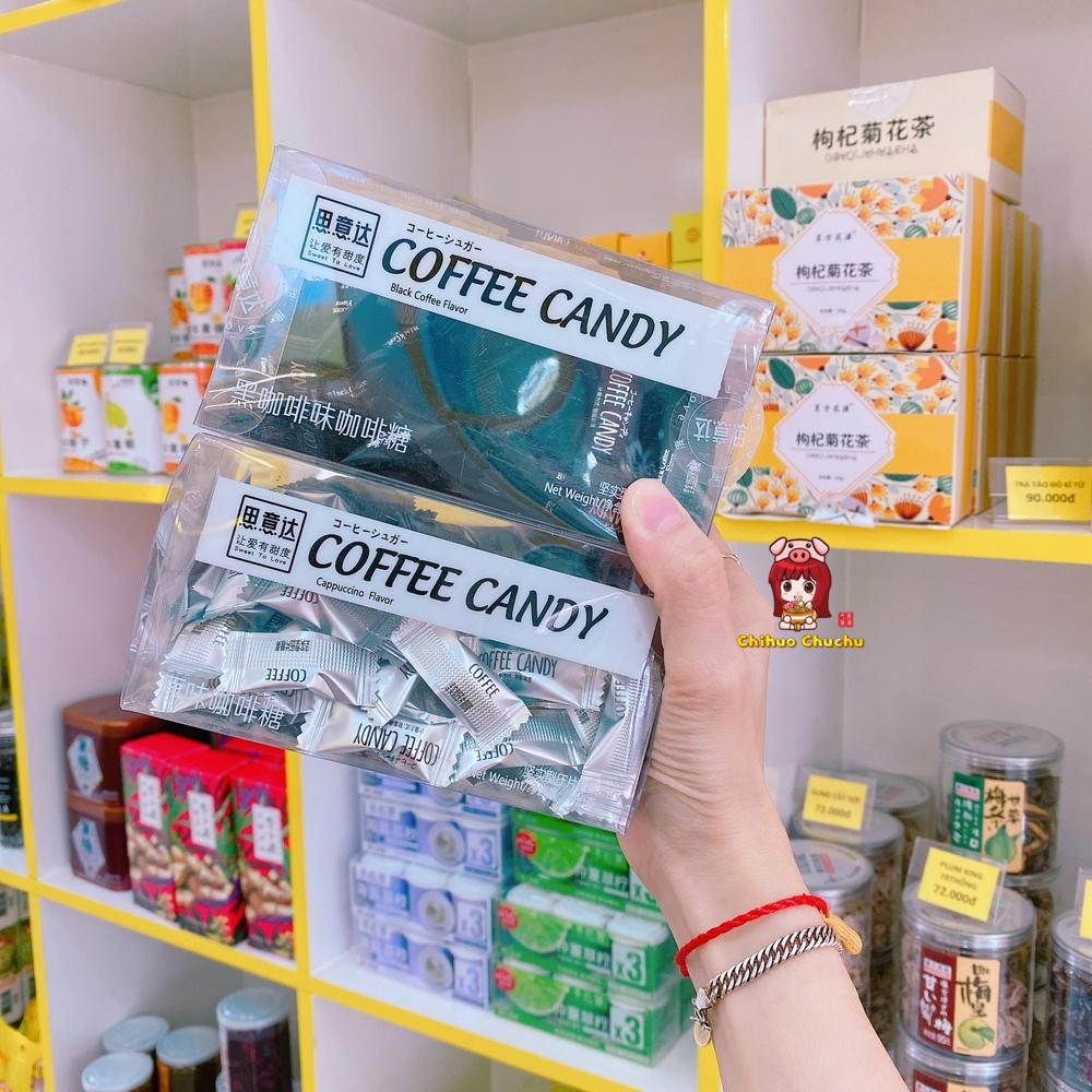 Kẹo cà phê 0 đường- hộp 100g