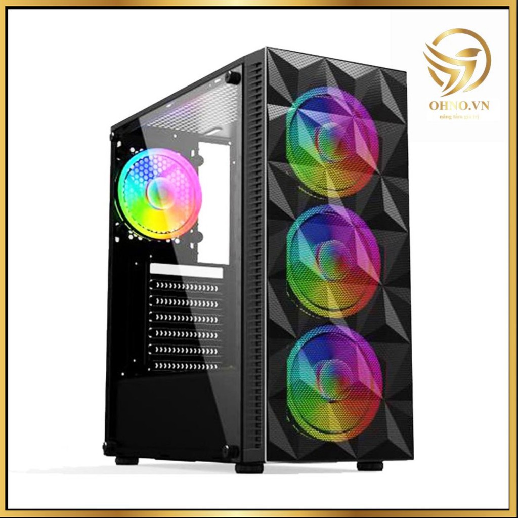 Vỏ Case Máy Tính Trong Suốt AAP G02 PC Case Gaming Chính Hãng Cao Cấp - OHNO VIỆT NAM