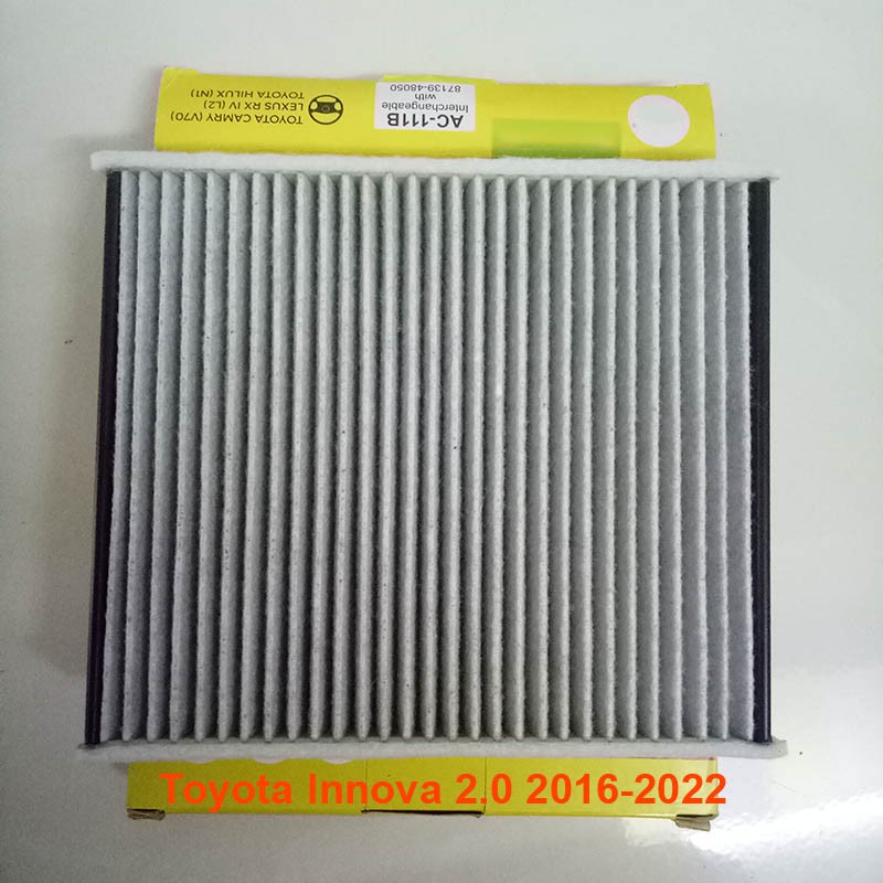Lọc gió điều hòa Toyota Innova 2016, 2017, 2018, 2019, 2020, 2021, 2022 87139-0K110 của JS Asakashi Nhật Bản