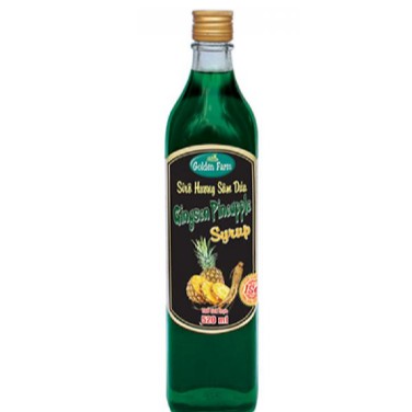 Syrup Golden Farm Sâm Dứa (Gingsen Pineapple Syrup) 520 ml - SGF017