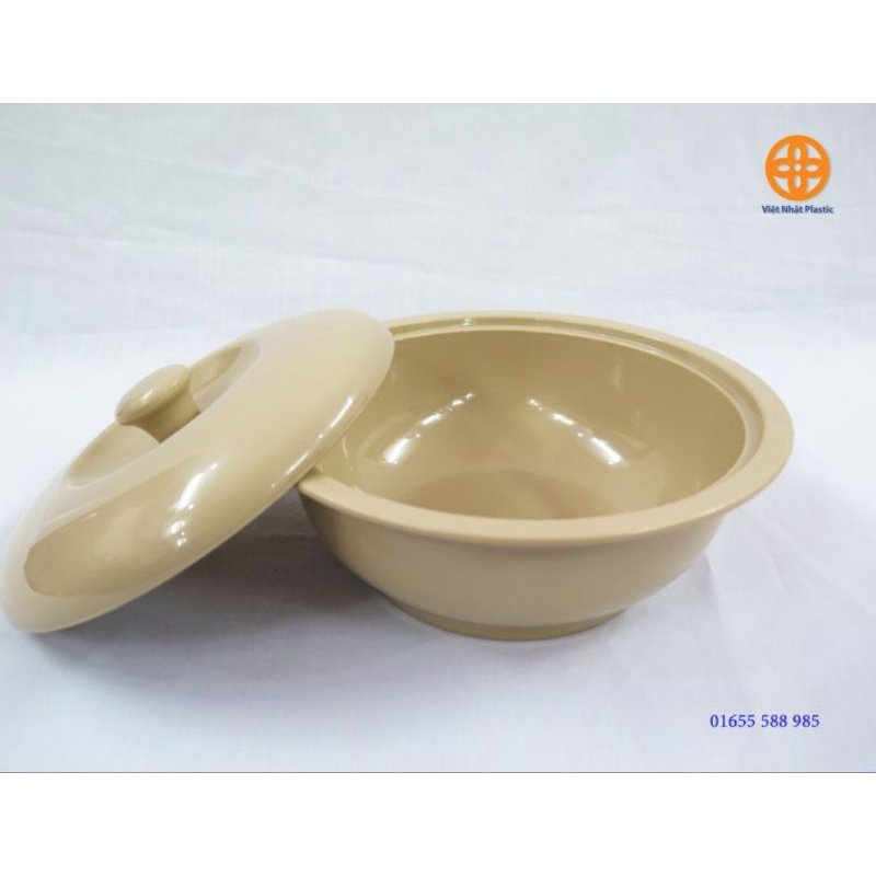Âu phíp đựng cơm, canh có nắp kiểu Hàn Quốc