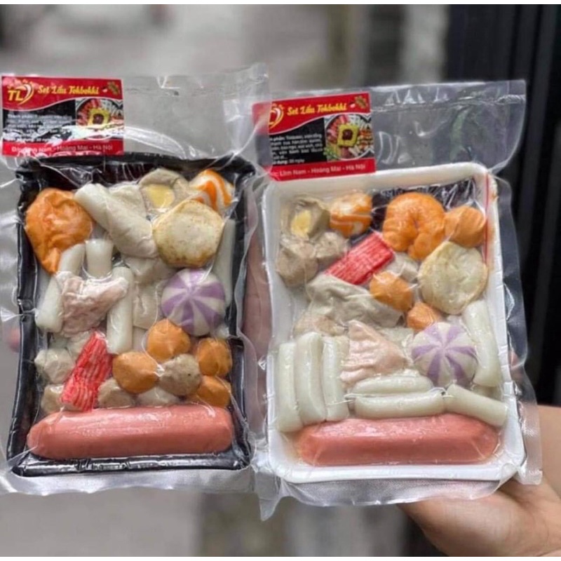 Set lẩu tokboki 400gr siêu nhiều topping | BigBuy360 - bigbuy360.vn