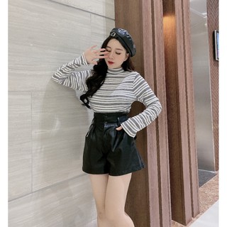 Áó giữ nhiệt nữ dài tay cổ lọ chất đẹp