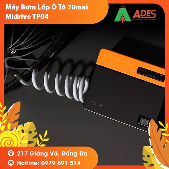 Máy bơm lốp xe ô tô Xiaomi 70MAI Midrive TP03/TP04 - Máy bơm lốp xe hơi 70mai