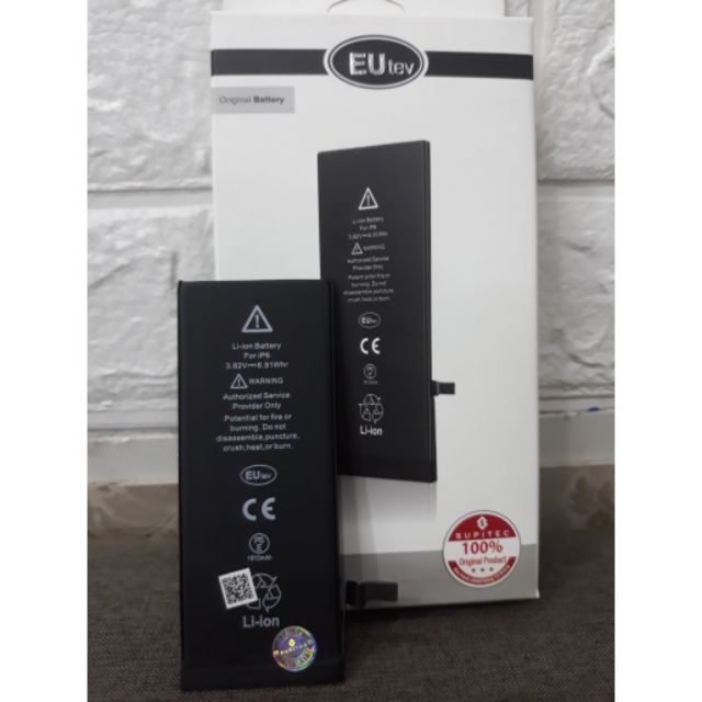 Pin iphone 6 Eutev (Cam kết chính hãng)