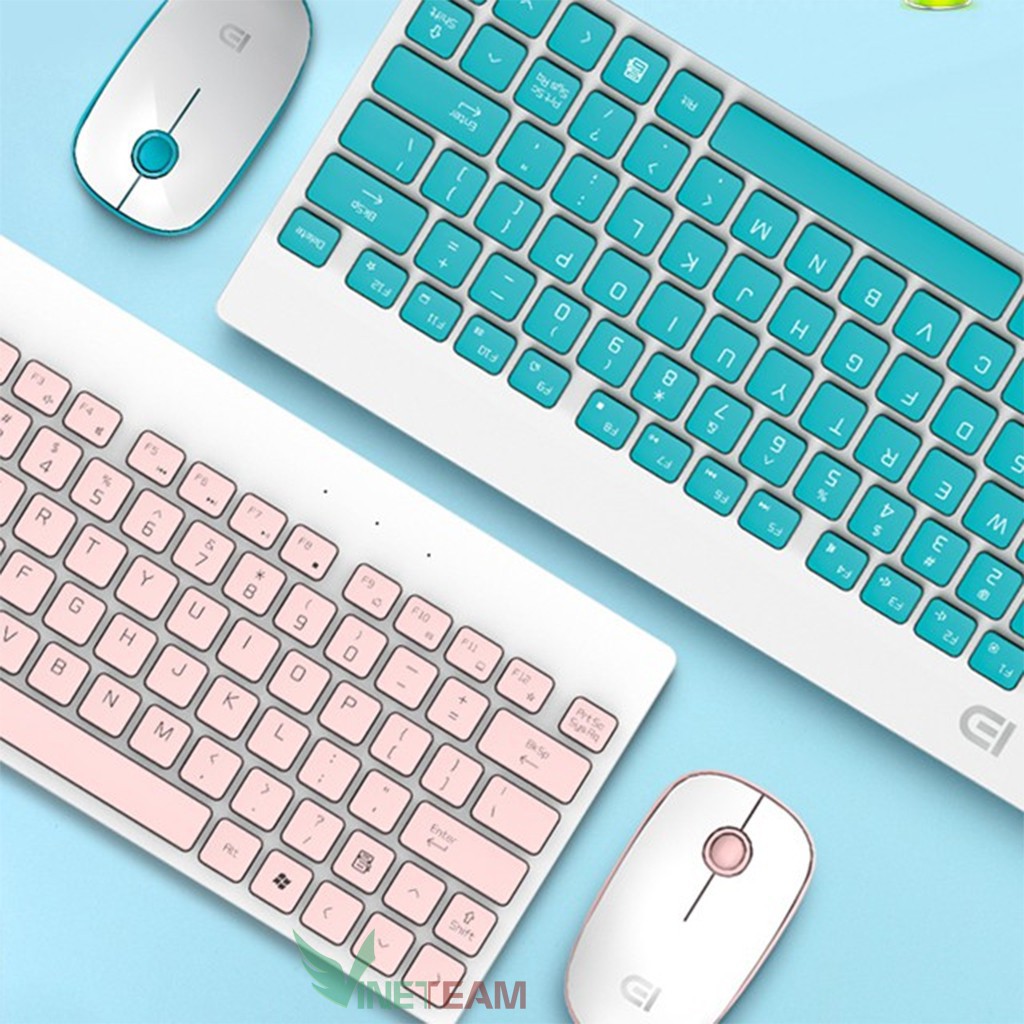 Bộ bàn phím Chuột Không dây Forter G-1500 Mini Siêu Mỏng, Siêu Êm- Chính hãng cap cấp Xgamingstore -DC3982