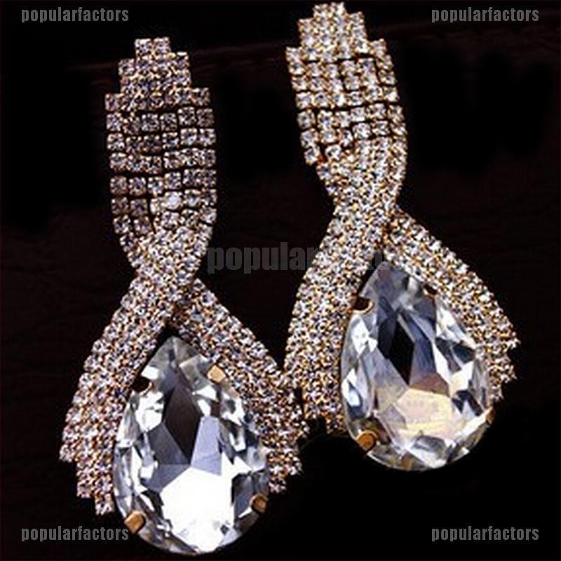 Khuyên Tai Hình Giọt Nước Cổ Điển Thanh Lịch Cho Nữ