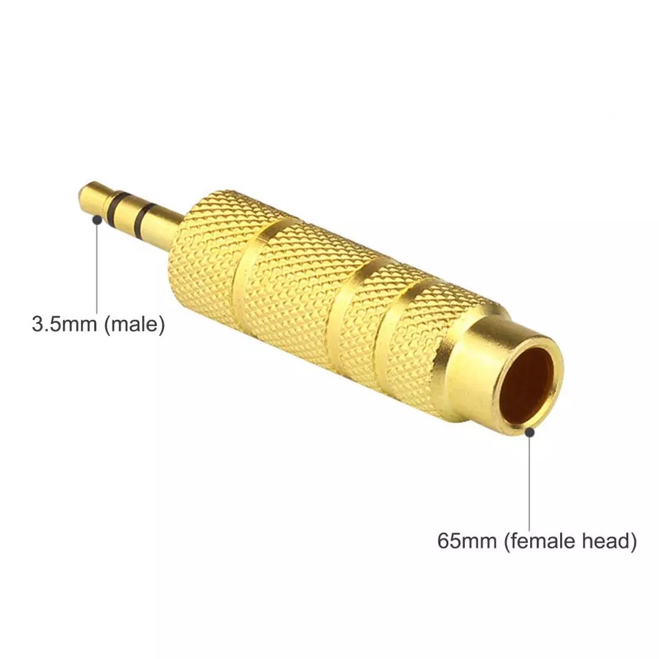 Jack Chuyển Đổi Âm Thanh Đổi 3.5 Mm Sang 6.35 Mm  / 6.35mm sang 3.5mm