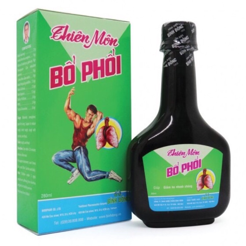 Thiên môn bổ phổi 280ml siro ho