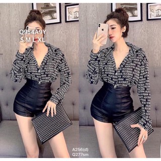 [ Hỗ trợ 10k đơn 20k ] Quần da siêu cao dáng chuẩn - cherrystore1996