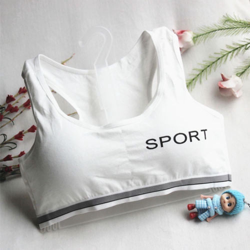 ✦LD-Comfort Padded Girls Crop Top Kids Sport Bra Underwear